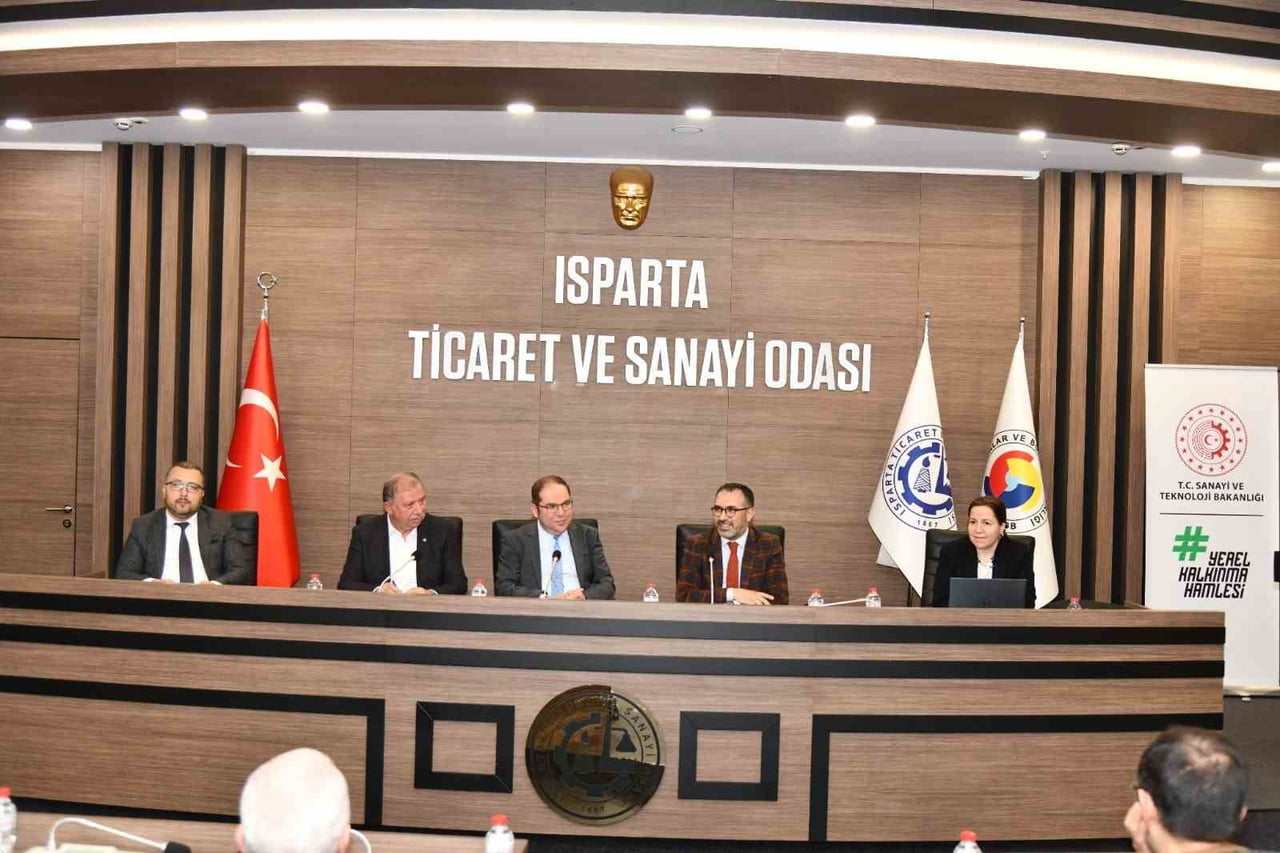 SANAYİ VE TEKNOLOJİ BAKANLIĞI ÖNCÜLÜĞÜNDE HAZIRLANAN YEREL KALKINMA HAMLESİ PROGRAMI’NIN ISPARTA...