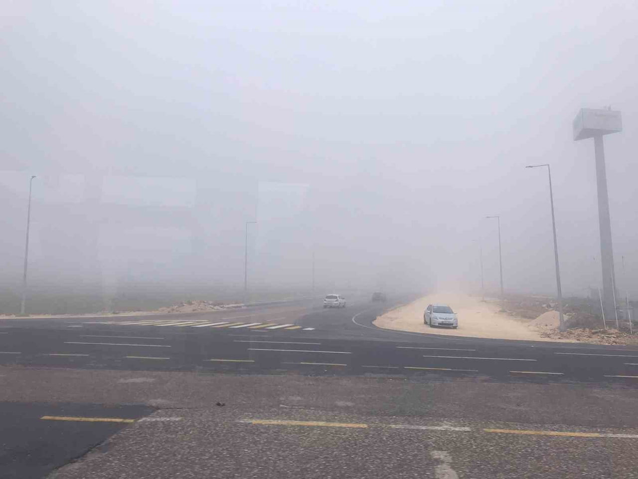 ŞANLIURFA VİRANŞEHİR’DE YOĞUN SİS ETKİLİ OLDU