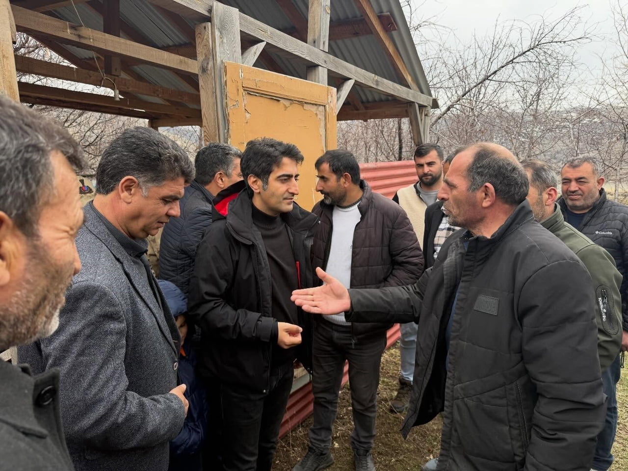 SARIKAMIŞ KAYMAKAMI ASLANTATAR KARAKURT KÖYÜNÜ ZİYARET ETTİ(KARS-İHA)