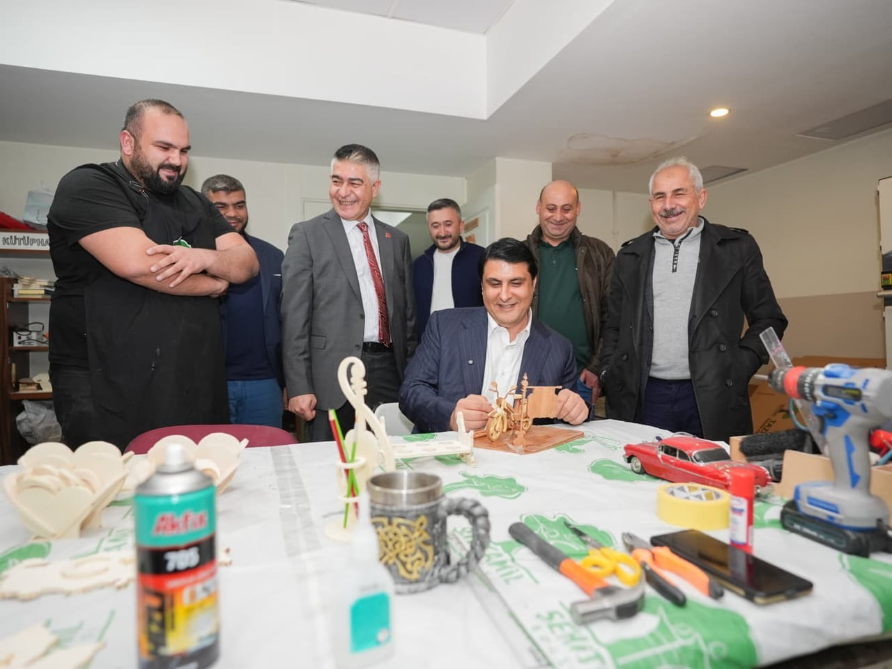 ŞEHİTKAMİL BELEDİYE BAŞKANI UMUT YILMAZ, BEDRİ İNCETAHTACI SOSYAL TESİSİ’NDE EĞİTİM GÖREN KADIN VE...