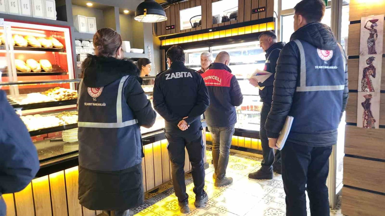 TUNCELİ’DE MART AYINDA GERÇEKLEŞTİRİLEN DENETİMLERDE 168 FİRMA İNCELENDİ, 11 FİRMAYA YAPTIRIM...