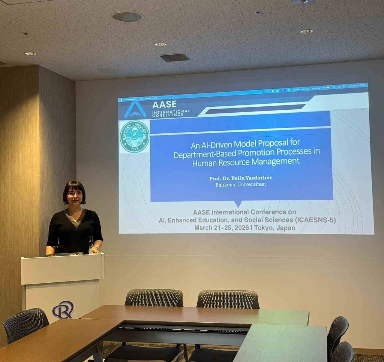 TÜRK AKADEMİSYENE JAPONYA’DA "EN İYİ BİLDİRİ" ÖDÜLÜ