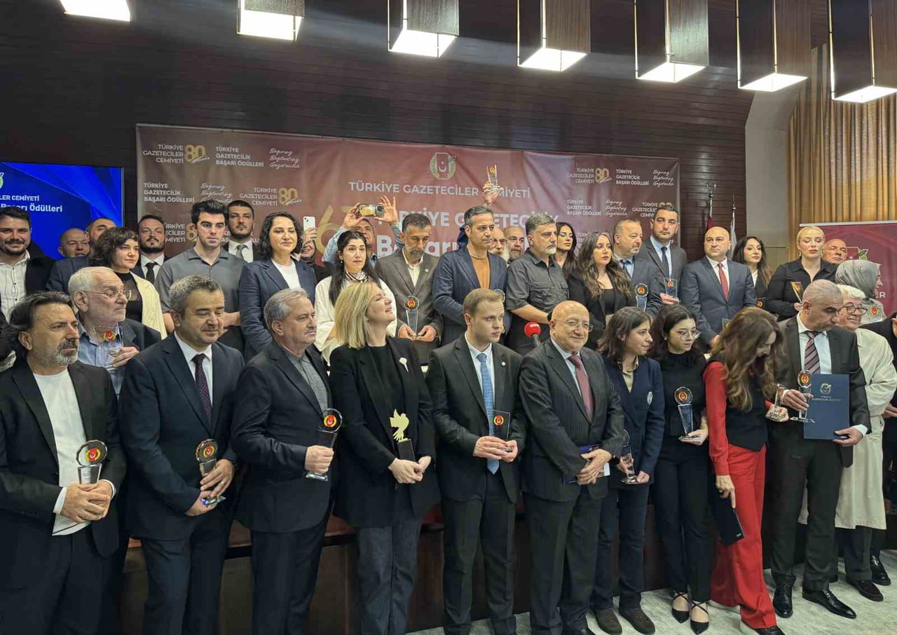 TÜRKİYE GAZETECİLER CEMİYETİ (TGC) TARAFINDAN 67 YILDIR DÜZENLENEN TÜRKİYE GAZETECİLİK BAŞARI...