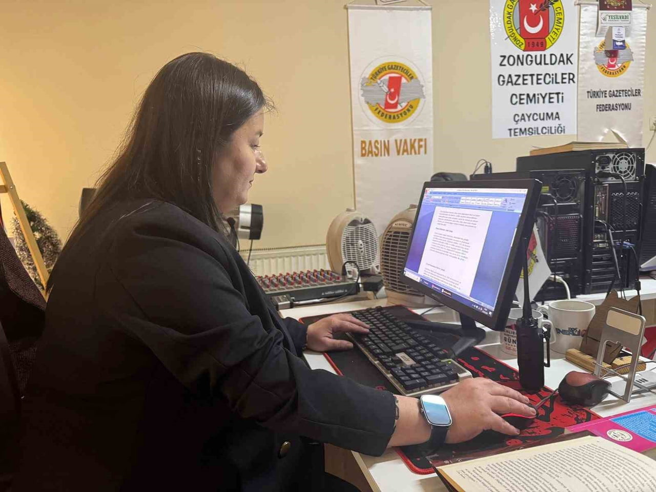 ZONGULDAK’IN ÇAYCUMA İLÇESİNDE KÜTÜPHANELER HAFTASI ÇERÇEVESİNDE İLÇEDE ÇOK KİTAP OKUYAN VE İLÇE...