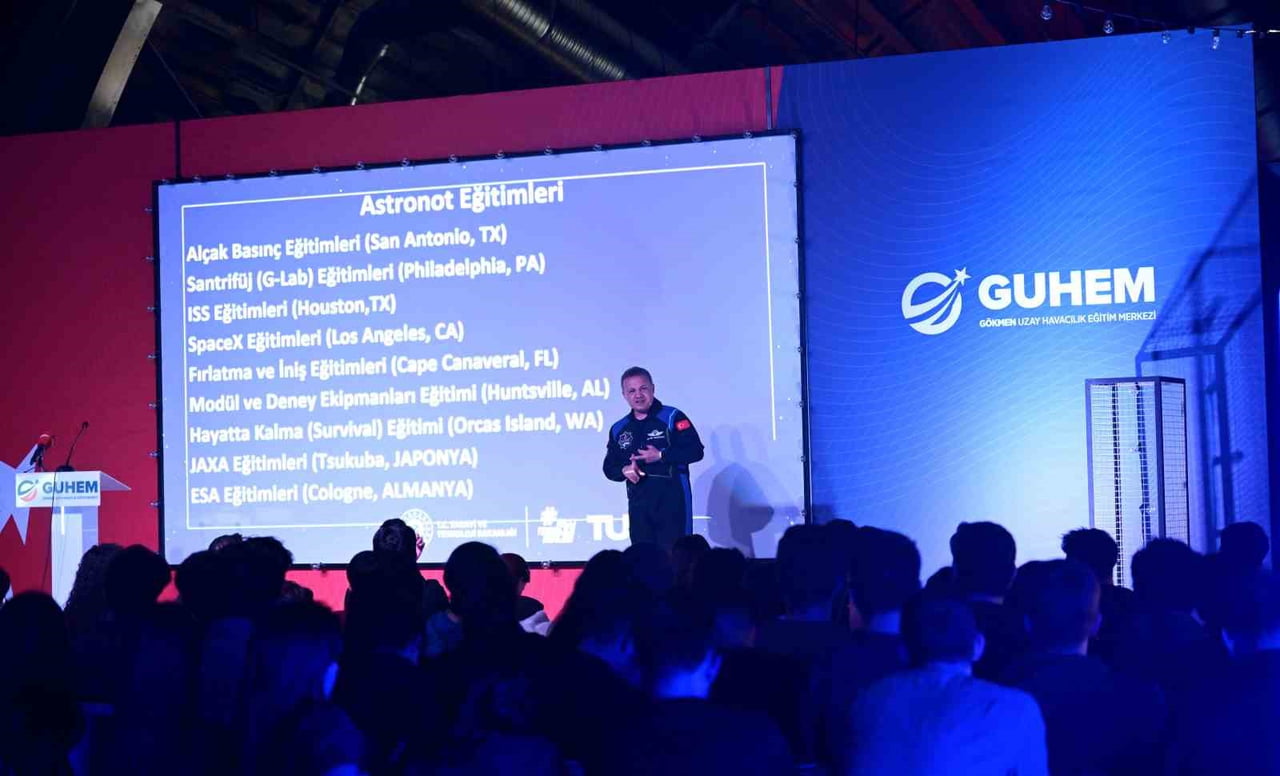 'UFKUN ÖTESİNDE: TÜRKİYE’NİN İLK İNSANLI UZAY MİSYONU' PROGRAMINA TÜRKİYE’NİN İLK ASTRONOTU ALPER...