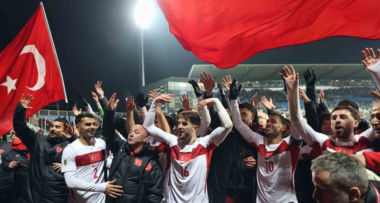 2026 FIFA DÜNYA KUPASI'NA KATILMA HAKKI ELDE EDEN A MİLLİ FUTBOL TAKIMI, KOSOVA MAÇININ OYNANDIĞI...