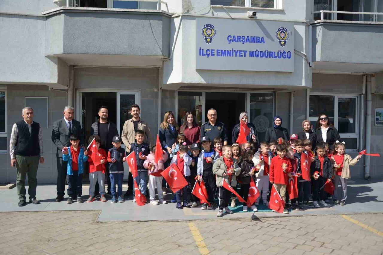 6-12 NİSAN POLİS HAFTASI VE POLİS TEŞKİLATI'NIN 181. KURULUŞ YIL DÖNÜMÜ MÜNASEBETİ İLE ANAOKULU...