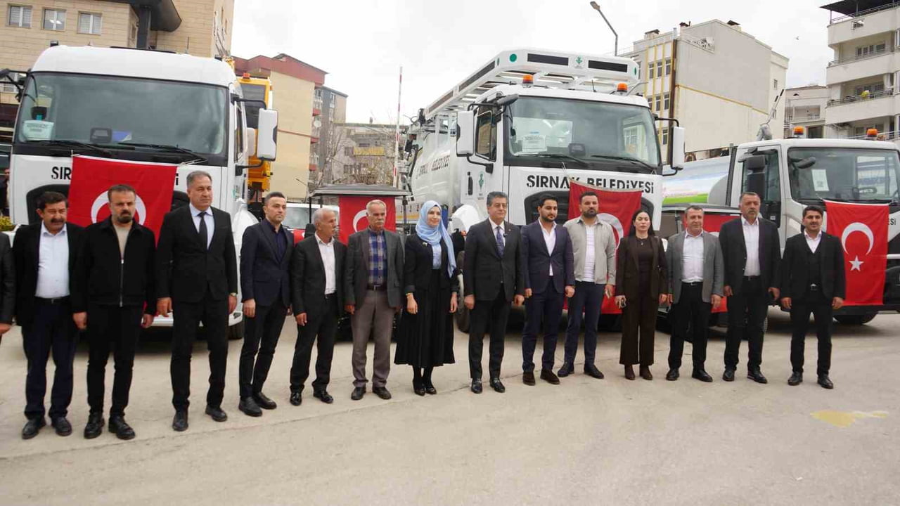 6 YENİ ARAÇ TÖRENLE HİZMETE ALINDI