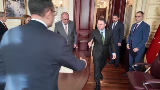 Adalet Bakanı Gürlek Türkiye Noterler Birliği heyetini kabul etti