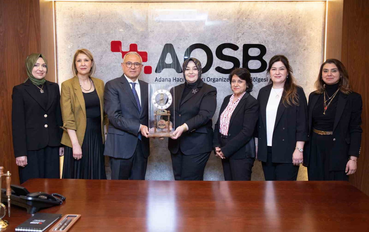 ADANA HACI SABANCI ORGANİZE SANAYİ BÖLGESİ (AOSB) KADIN SANAYİCİLER PLATFORMU BAŞKANI ELİF TOSMUR...