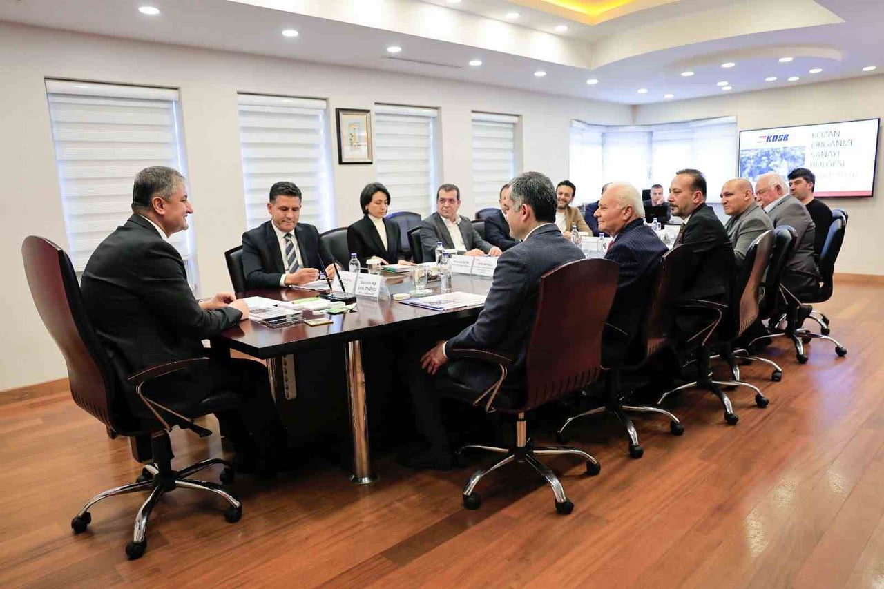 ADANA VALİSİ MUSTAFA YAVUZ BAŞKANLIĞINDA GERÇEKLEŞTİRİLEN KOZAN ORGANİZE SANAYİ BÖLGESİ MÜTEŞEBBİS...