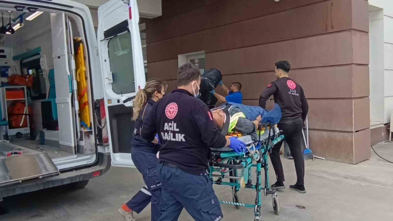 ADIYAMAN’DA İNŞAAT İSKELESİNİN ÇÖKMESİ SONUCU MEYDANA GELEN OLAYDA BİR İŞÇİ...