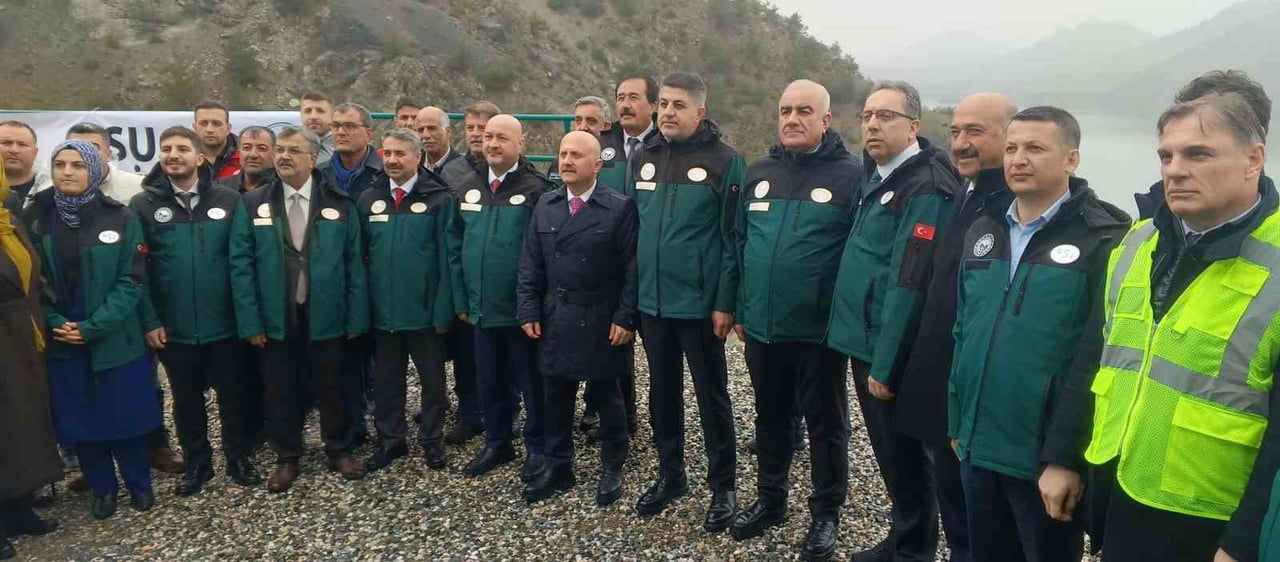 ADIYAMAN’IN GÖLBAŞI İLÇESİNDE YAPIMI TAMAMLANAN ÇETİNTEPE BARAJI, DÜZENLENEN TÖRENLE HİZMETE...