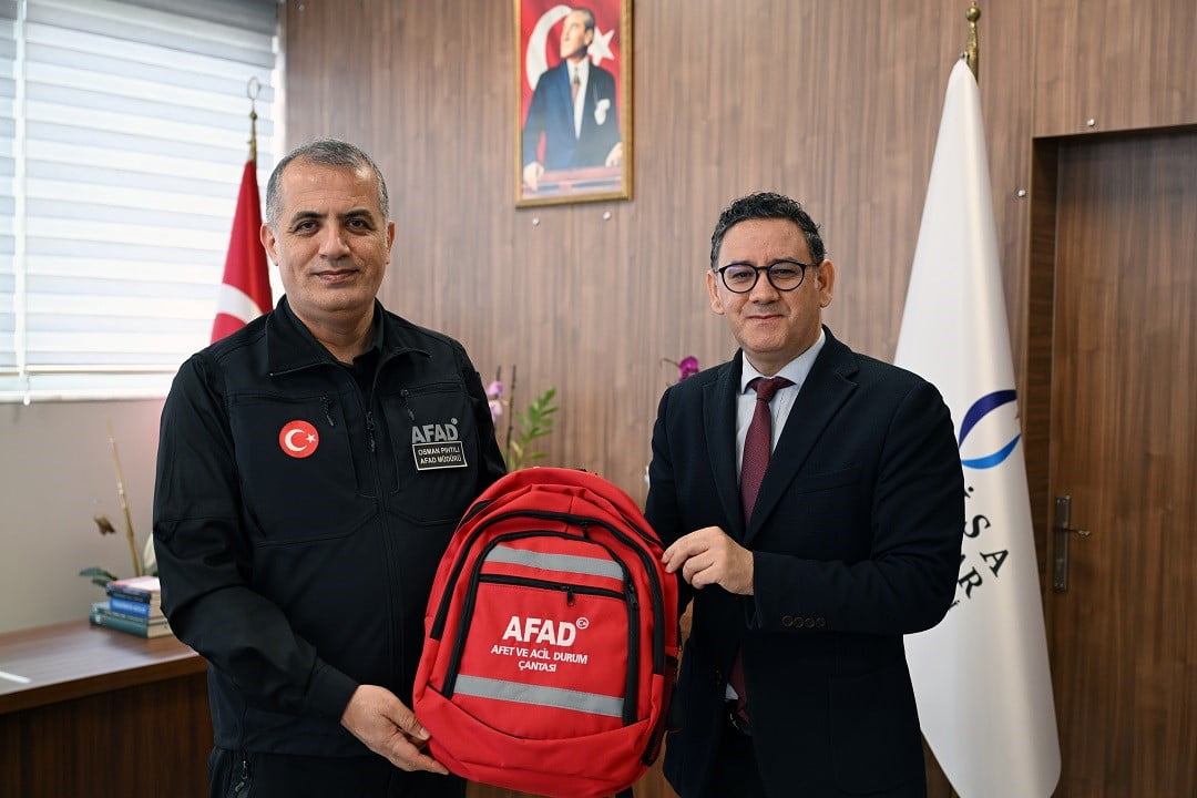 AFET VE YANGINLARA KARŞI BİLİNÇ OLUŞTURMAK AMACIYLA MANİSA CELAL BAYAR ÜNİVERSİTESİ (MCBÜ) SPOR...