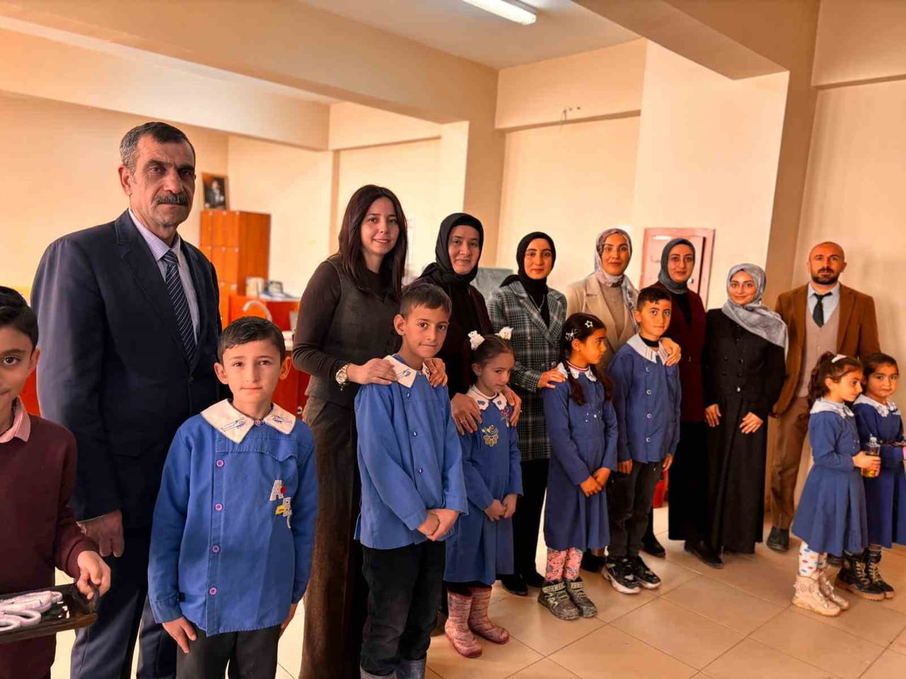 AĞRI DİYADİN KAYMAKAMI FURKAN KORKUSUZ'UN KATILIMIYLA MEHMET AKİF ERSOY İLKOKULU'NDA AÇILAN TARIM...