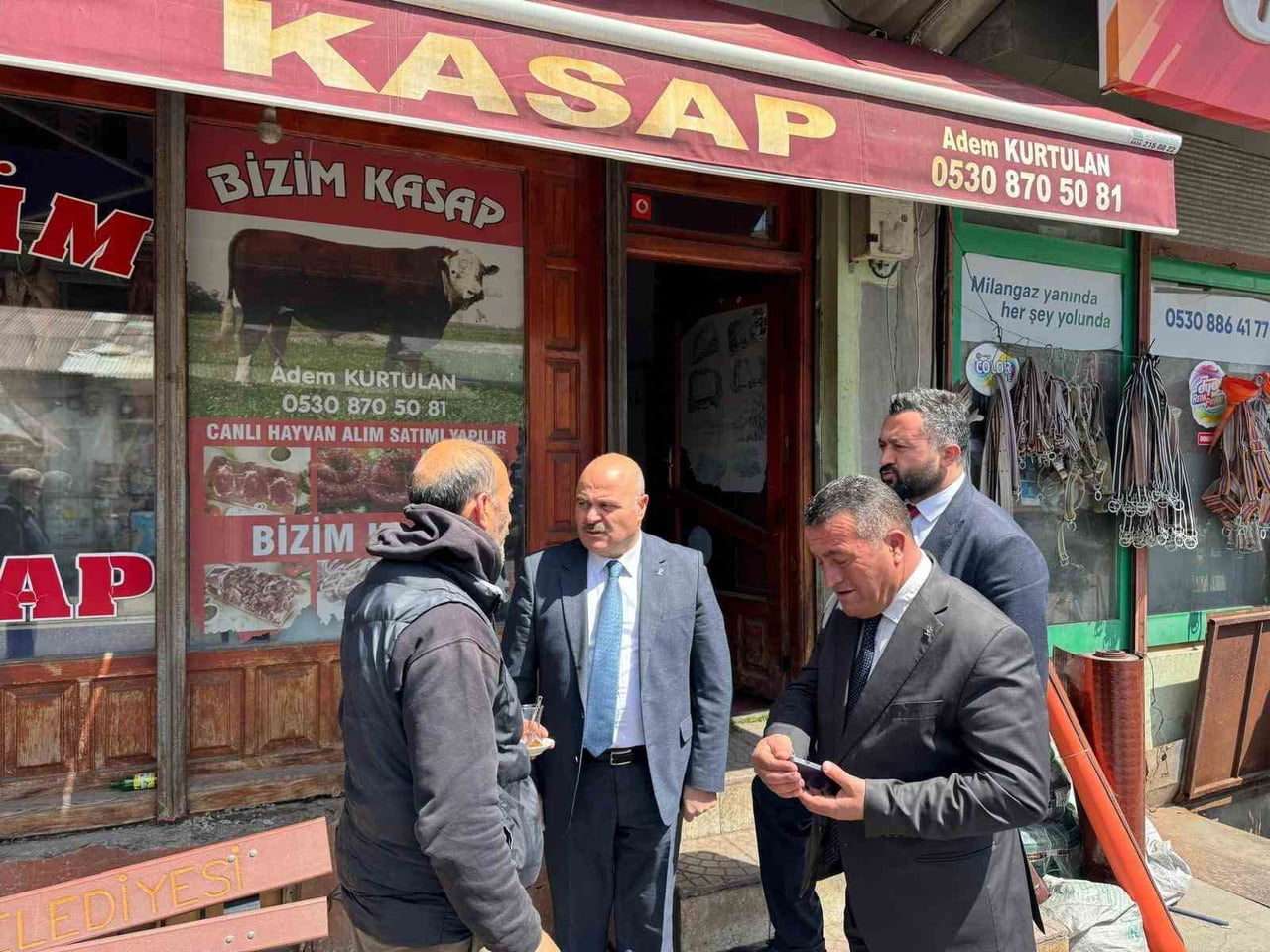 AK PARTİ DİGOR’DA GÖVDE GÖSTERİSİ YAPTI(KARS-İHA)