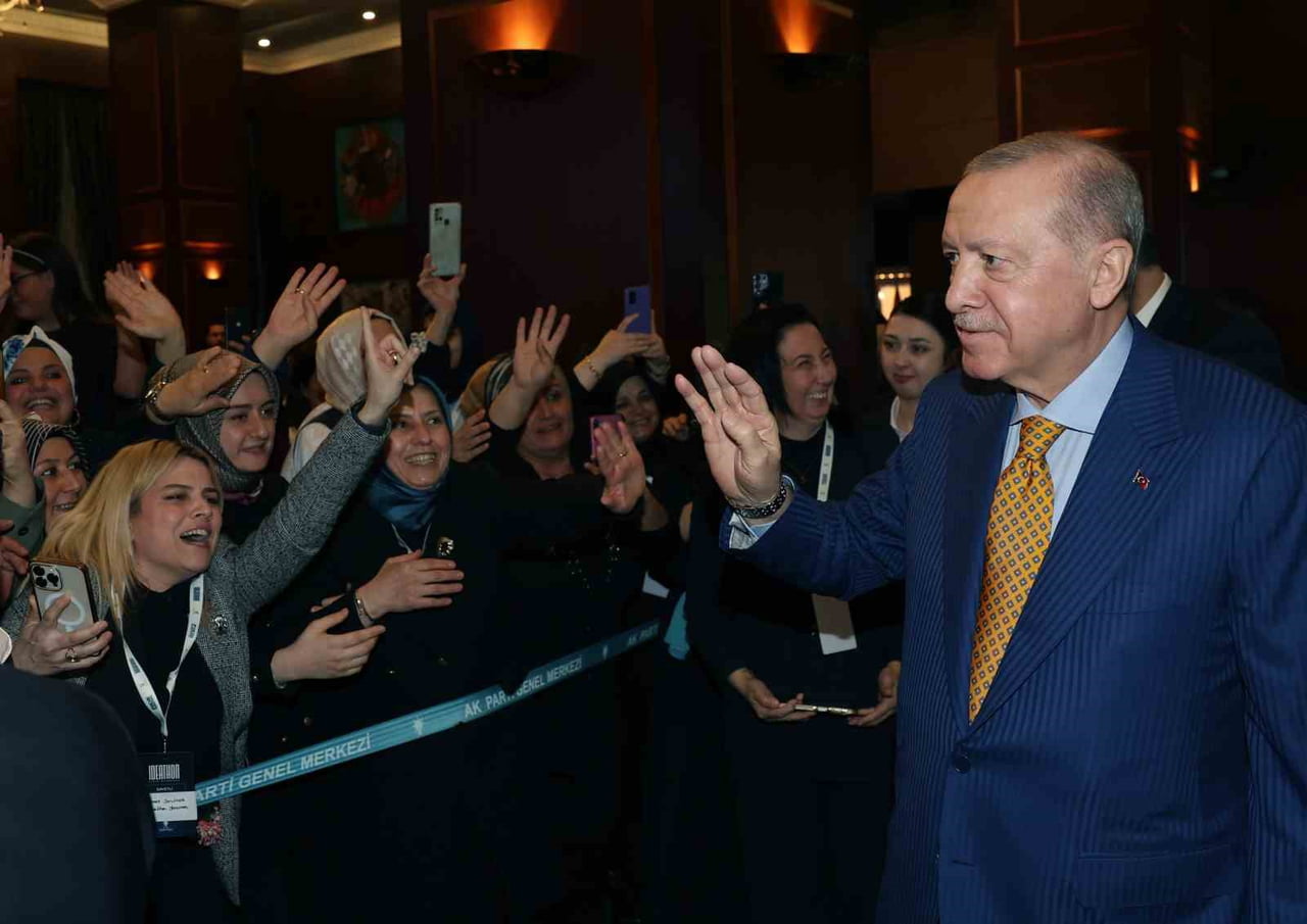 AK PARTİ GENEL BAŞKANI VE CUMHURBAŞKANI RECEP TAYYİP ERDOĞAN, AK PARTİ MERKEZ KADIN KOLLARI...