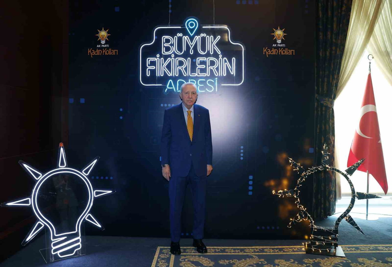 AK PARTİ GENEL BAŞKANI VE CUMHURBAŞKANI RECEP TAYYİP ERDOĞAN, AK PARTİ MERKEZ KADIN KOLLARI...