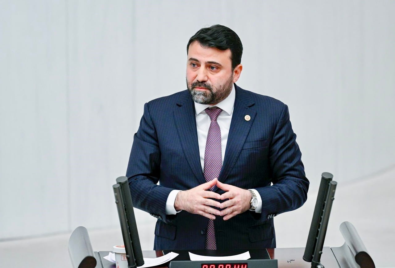 AK PARTİ GENEL SEKRETER YARDIMCISI VE KARABÜK MİLLETVEKİLİ CEM ŞAHİN, TÜRKİYE BÜYÜK MİLLET MECLİSİ...