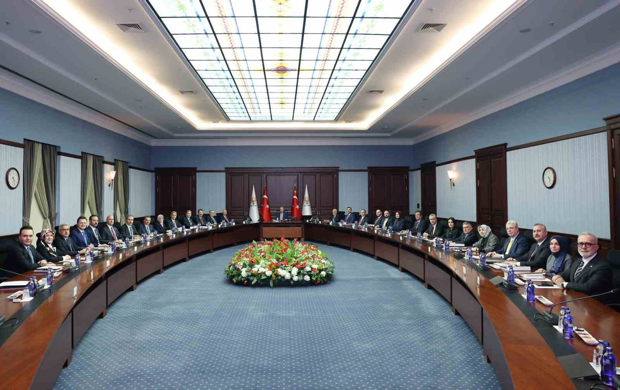 AK PARTİ MYK TOPLANTISI, CUMHURBAŞKANI VE AK PARTİ GENEL BAŞKANI RECEP TAYYİP ERDOĞAN...