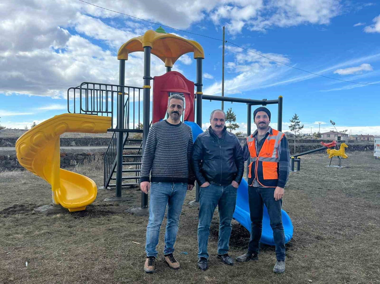 AKYAKA’DA ÇOCUKLARA PARK MÜJDESİ GERÇEK OLDU(KARS-İHA)