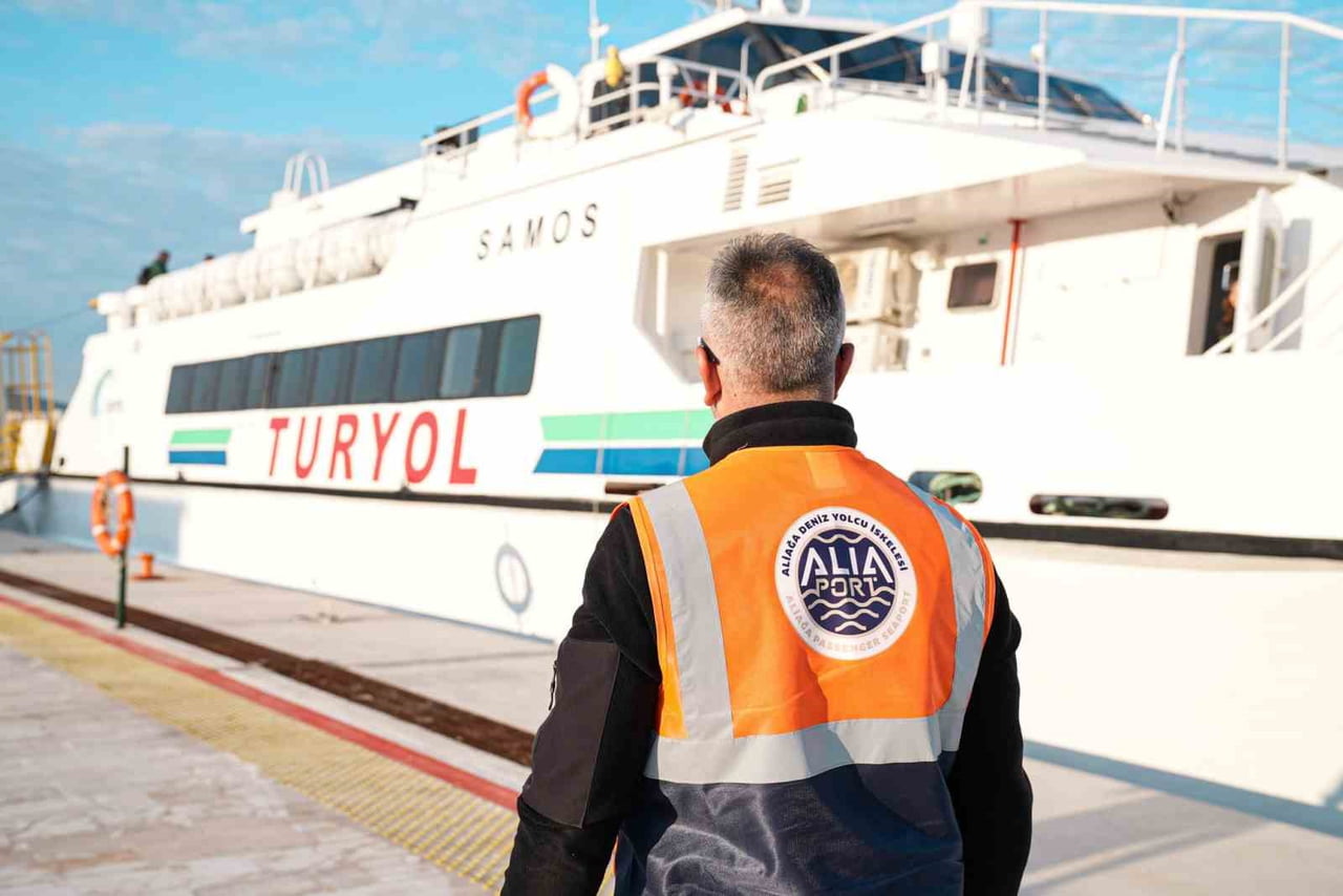 ALİAĞA'DAN MİDİLLİ’YE DÜZENLİ SEFERLER BAŞLADI