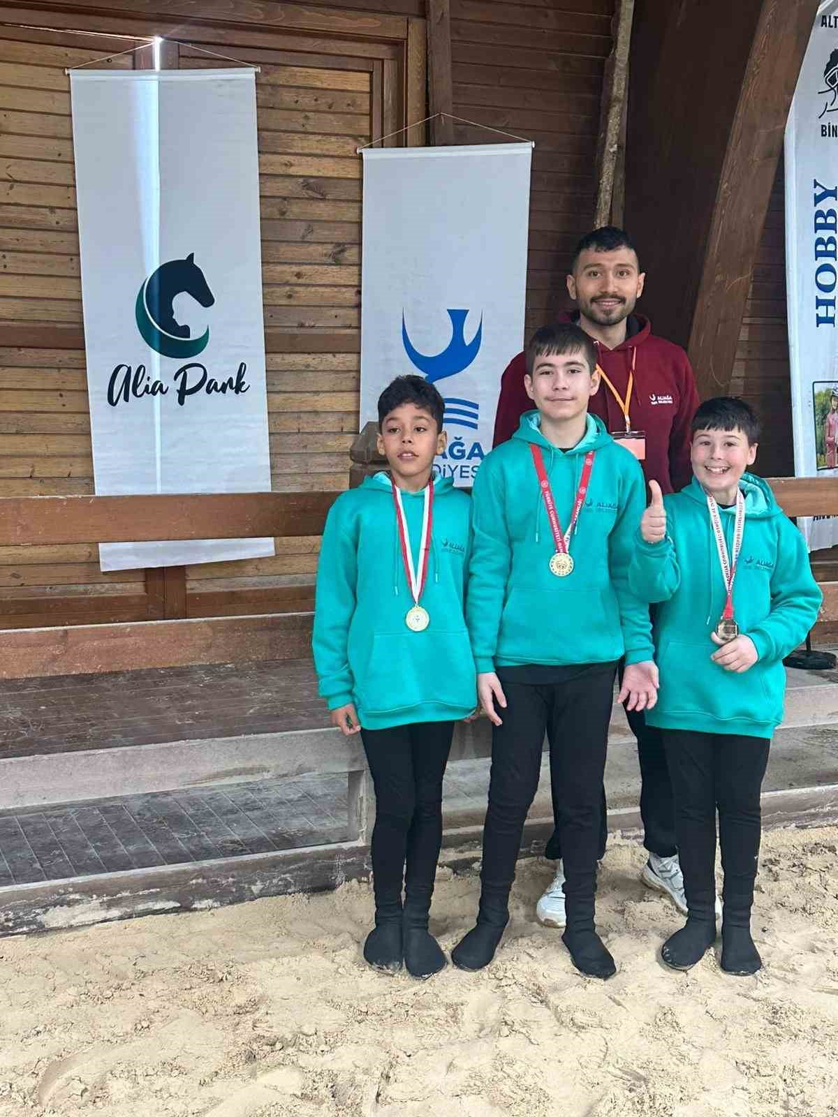 ALİAĞA BELEDİYESİ BÜNYESİNDE EĞİTİM GÖREN ÖZEL SPORCULAR, 2-3 NİSAN TARİHLERİNDE DÜZENLENEN...