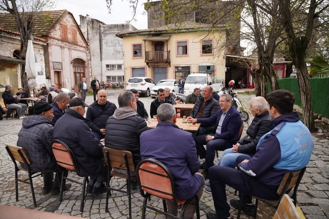 ALTINOVA’DA BAŞKAN ERGİN’DEN HALKLA SAMİMİ BULUŞMA