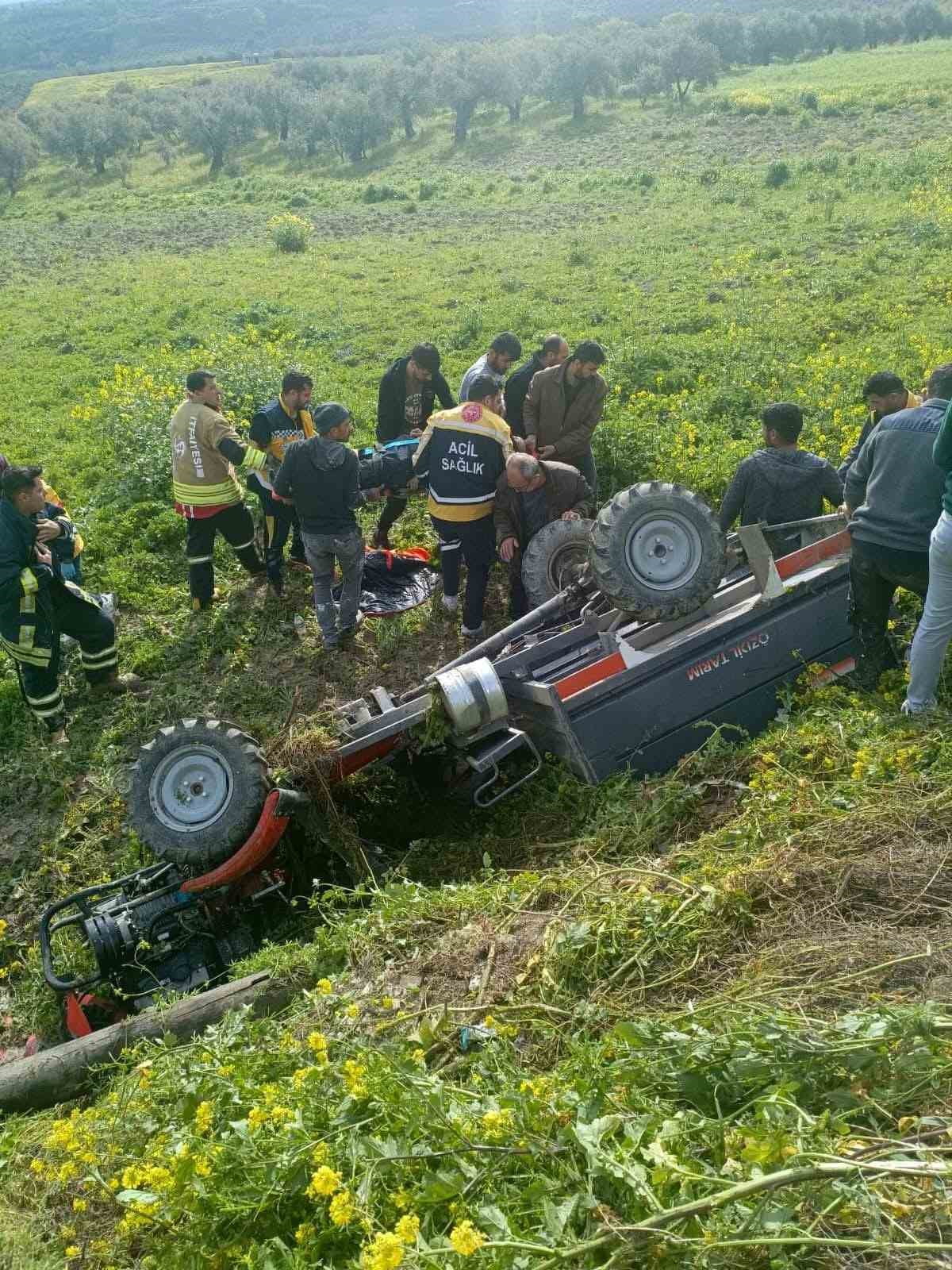 ALTINÖZÜ'DE TRAFİK KAZASI: 1 YARALI