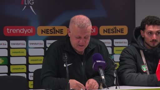 Amed Sportif Faaliyetler Teknik Direktörü Mesut Bakkal, 1-1 sona eren Esenler Erokspor maçının...