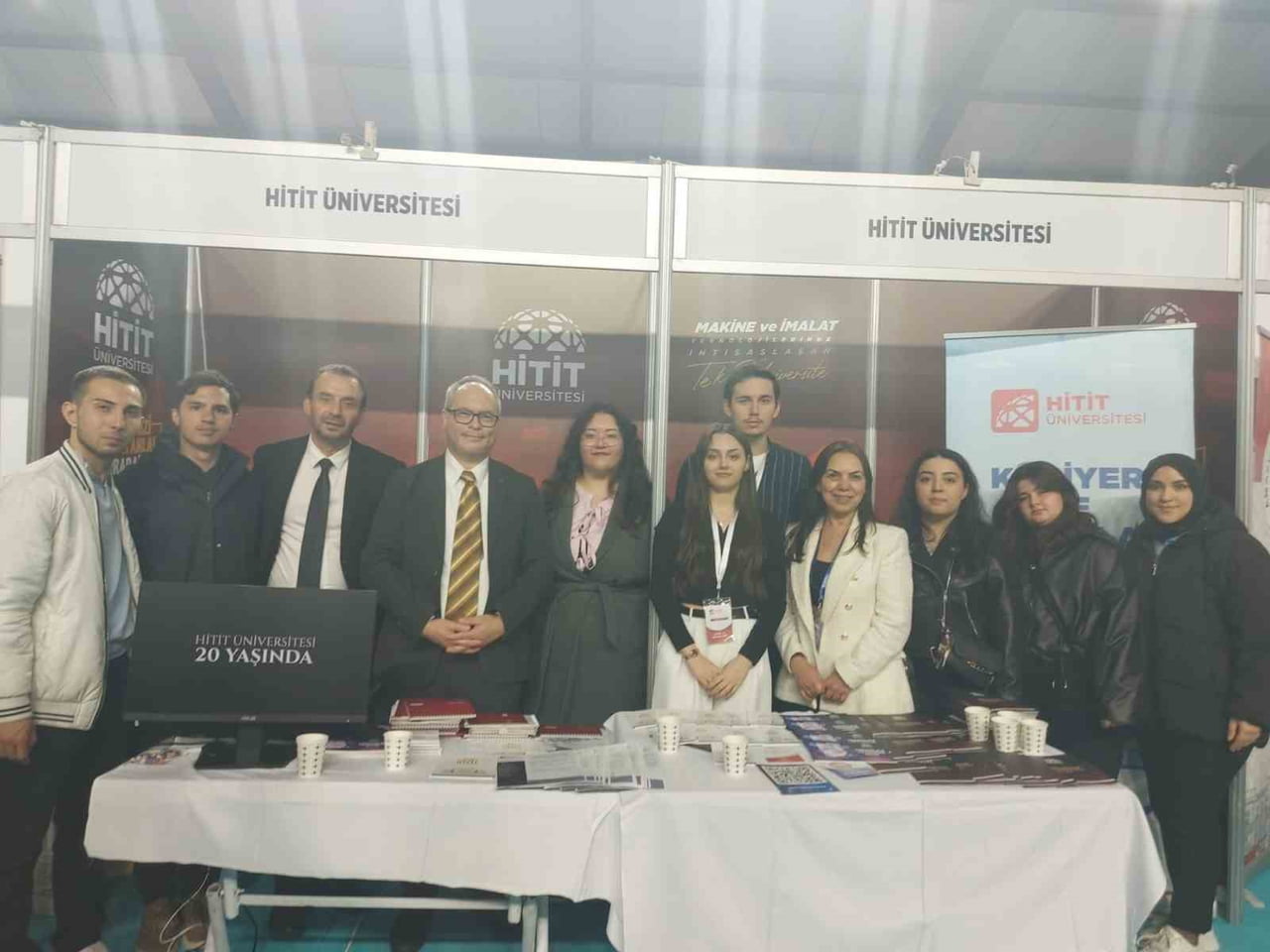 AMSUN’DA DÜN BAŞLAYAN ORTA KARADENİZ KARİYER FUARI’NDA HİTİT ÜNİVERSİTESİ TARAFINDAN AÇILAN STANT...