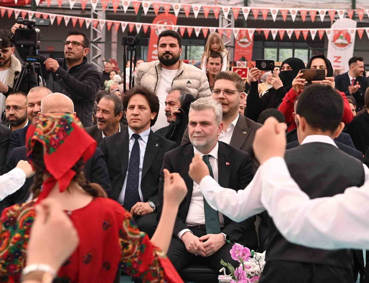 ANDIRIN BELEDİYESİ TARAFINDAN DÜZENLENEN GELENEKSEL TİRŞİK FESTİVALİ’NE KATILAN BAŞKAN GÖRGEL...