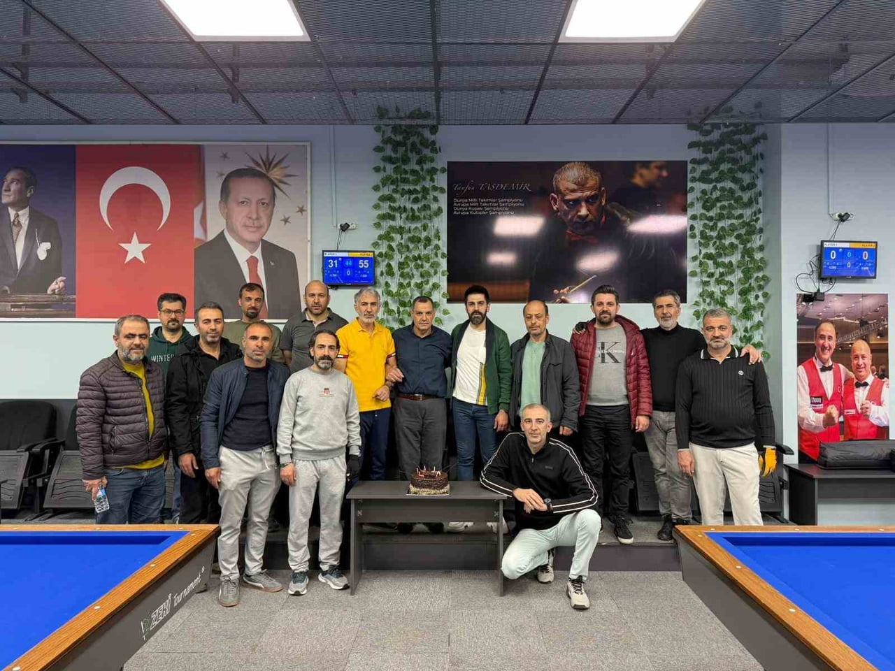 ANKARA GÖLBAŞI’NDA DÜZENLENEN 1. ETAP 3 BANT BİLARDO VETERANLAR TÜRKİYE ŞAMPİYONASI’NDA ELAZIĞLI...