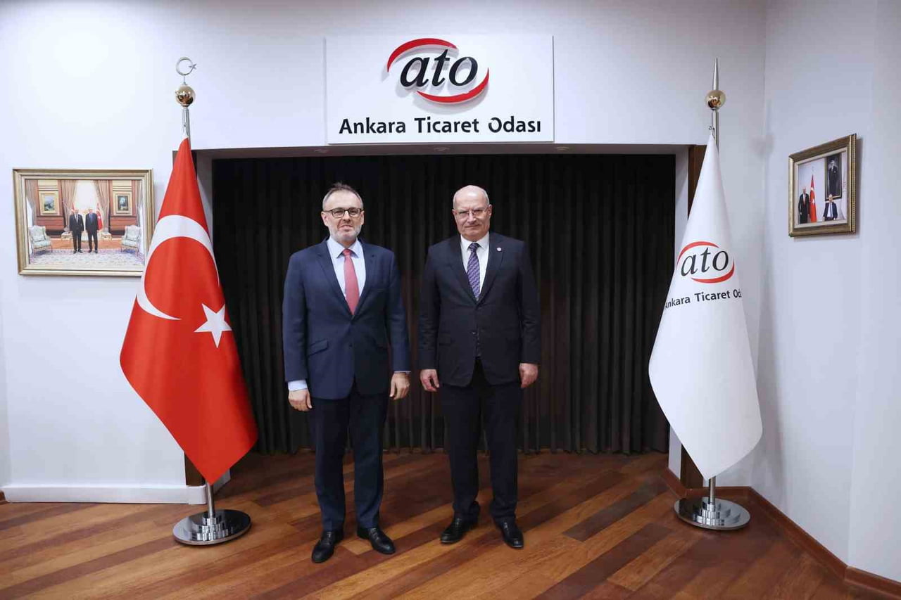 ANKARA TİCARET ODASI (ATO) BAŞKANI GÜRSEL BARAN, SLOVAKYA İLE GERÇEKLEŞEN TİCARET HACMİNE İLİŞKİN...