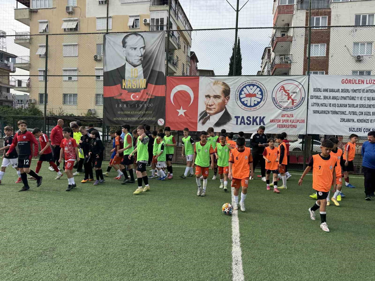ANTALYA AMATÖR SPOR KULÜPLERİ FEDERASYONU (ASKF) TARAFINDAN DÜZENLENEN U12 FUTBOL SEÇMELERİ...