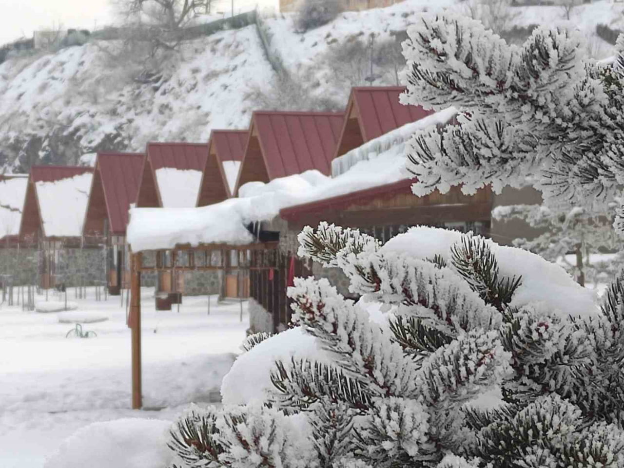 ARDAHAN’A "BAHAR GELDİ" DERKEN TİPİ ŞEKLİNDE YAĞAN KAR YAĞIŞI KENT MERKEZİNİ YENİDEN BEYAZA...