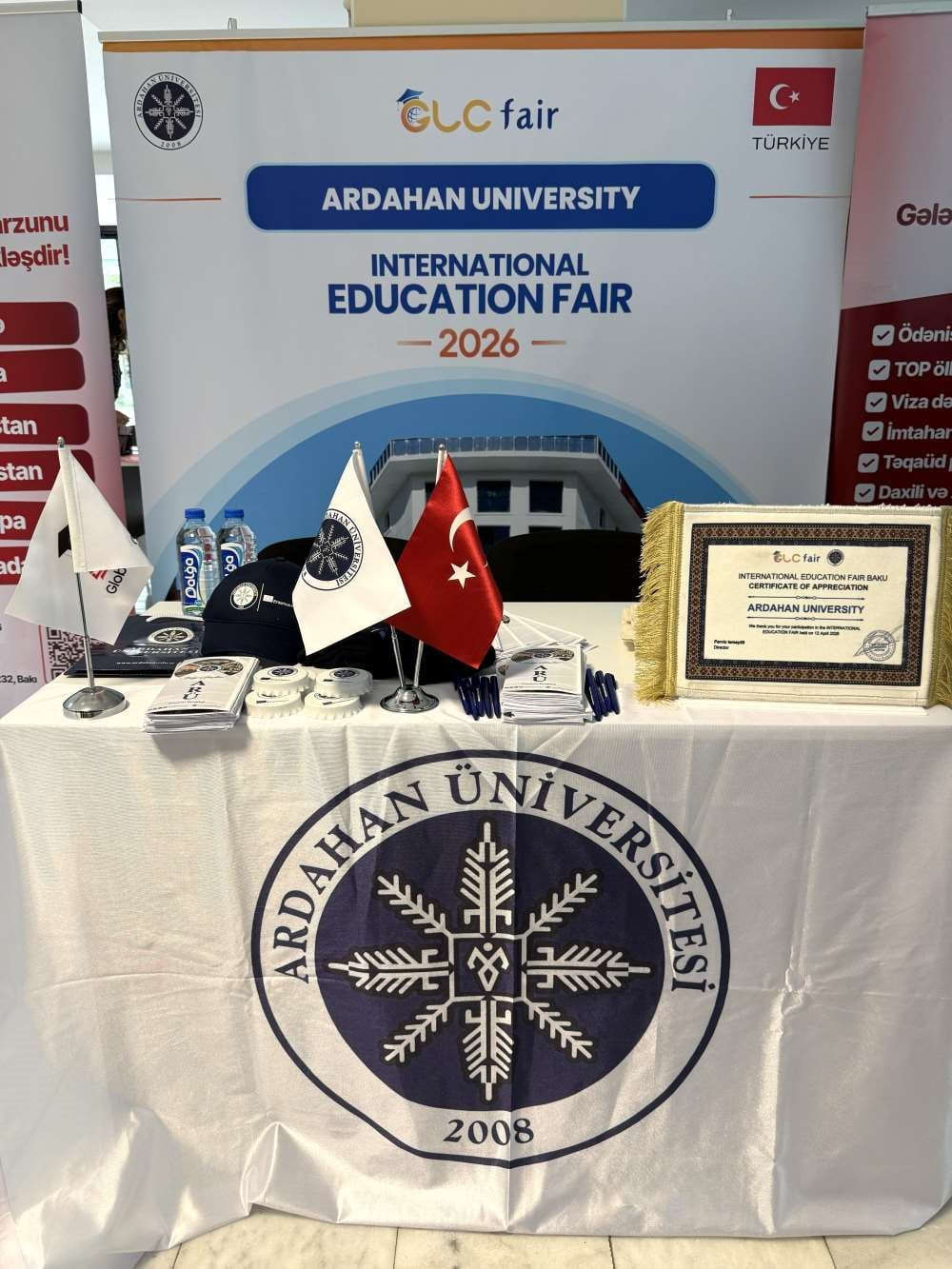 ARDAHAN ÜNİVERSİTESİ AZERBAYCAN'DAKİ EĞİTİM FUAARINDA TANITILDI. (OLGUN YILDIZ/ARDAHAN-İHA)