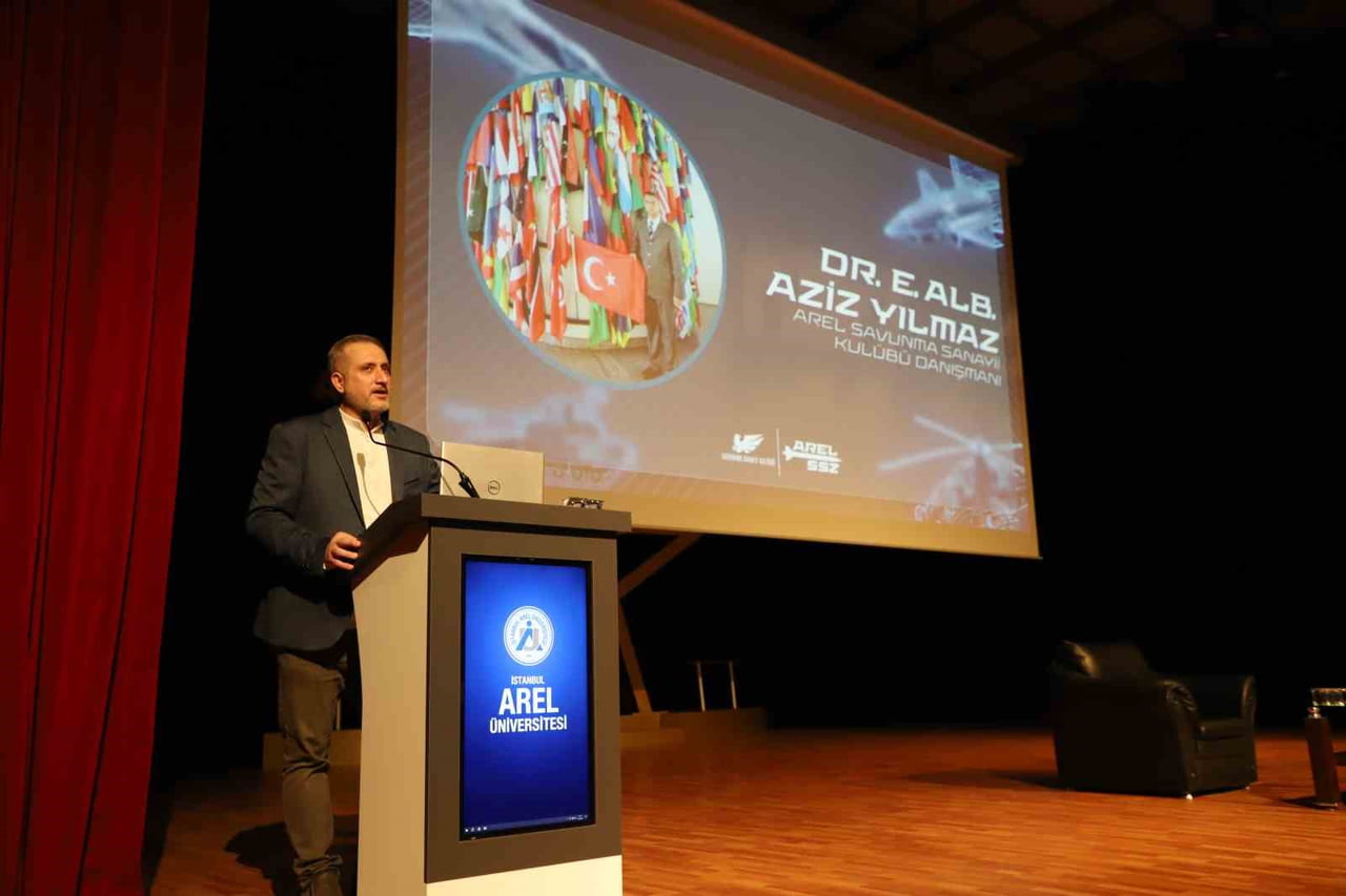 AREL SAVUNMA SANAYİ KULÜBÜ DANIŞMANI ÖĞRETİM ÜYESİ DR. AZİZ YILMAZ KONUŞMA YAPTI