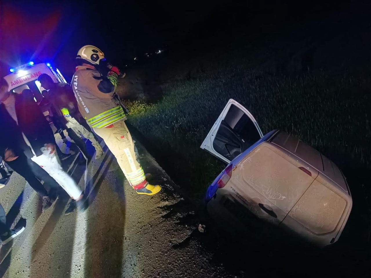 ASA KIRIKHAN'DA TRAFİK KAZASI: 1 YARALI (FOTOĞRAFLI) CEMAL KILINÇ HATAY (İHA) - HATAY’IN...