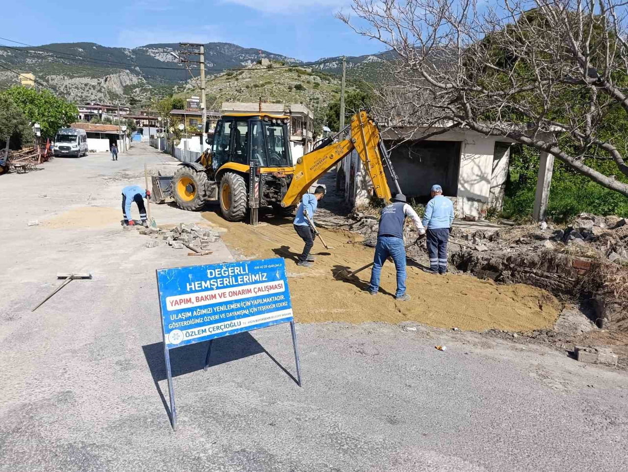 AYDIN BÜYÜKŞEHİR BELEDİYESİ FEN İŞLERİ DAİRESİ BAŞKANLIĞI KENT GENELİNDE YOL YAPIM, BAKIM, ONARIM...