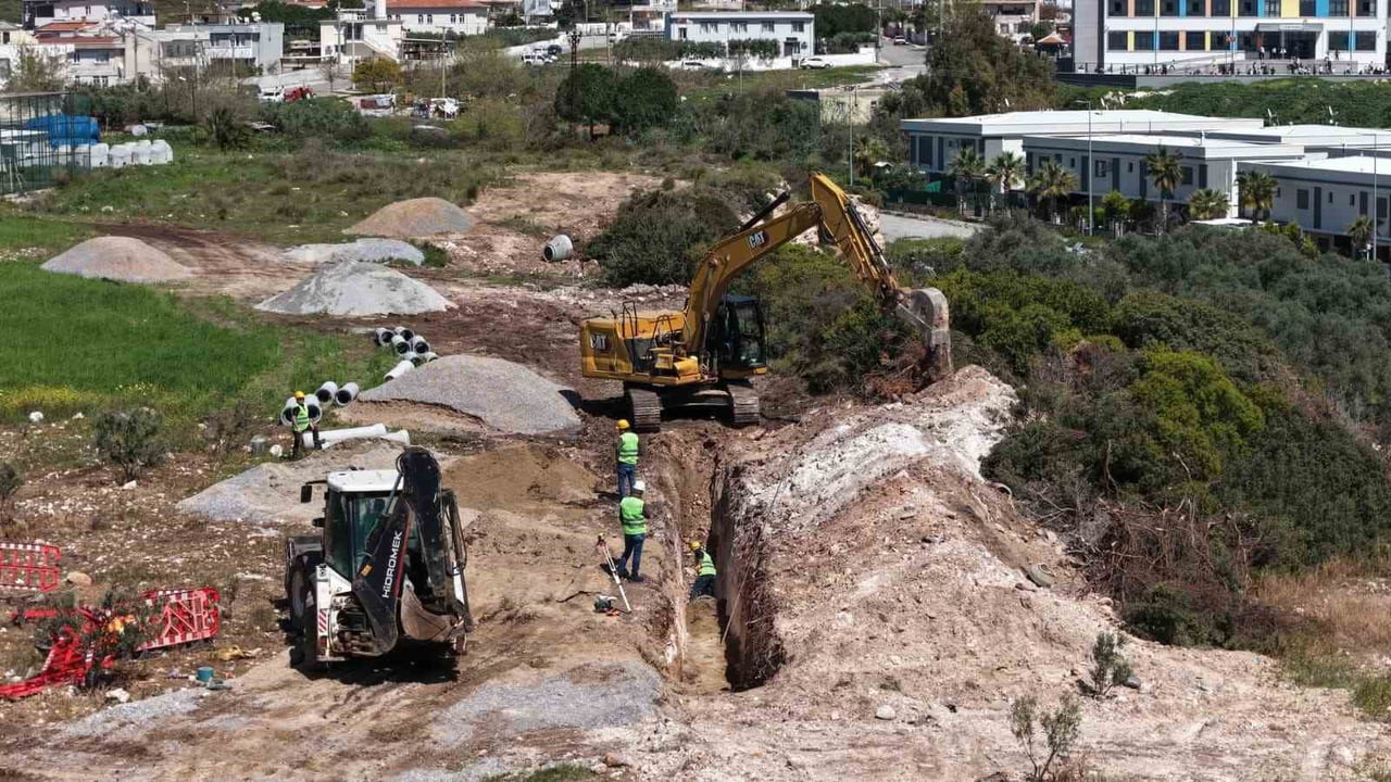 AYDIN BÜYÜKŞEHİR’DEN DİDİM’DE ALTYAPI YATIRIMI
