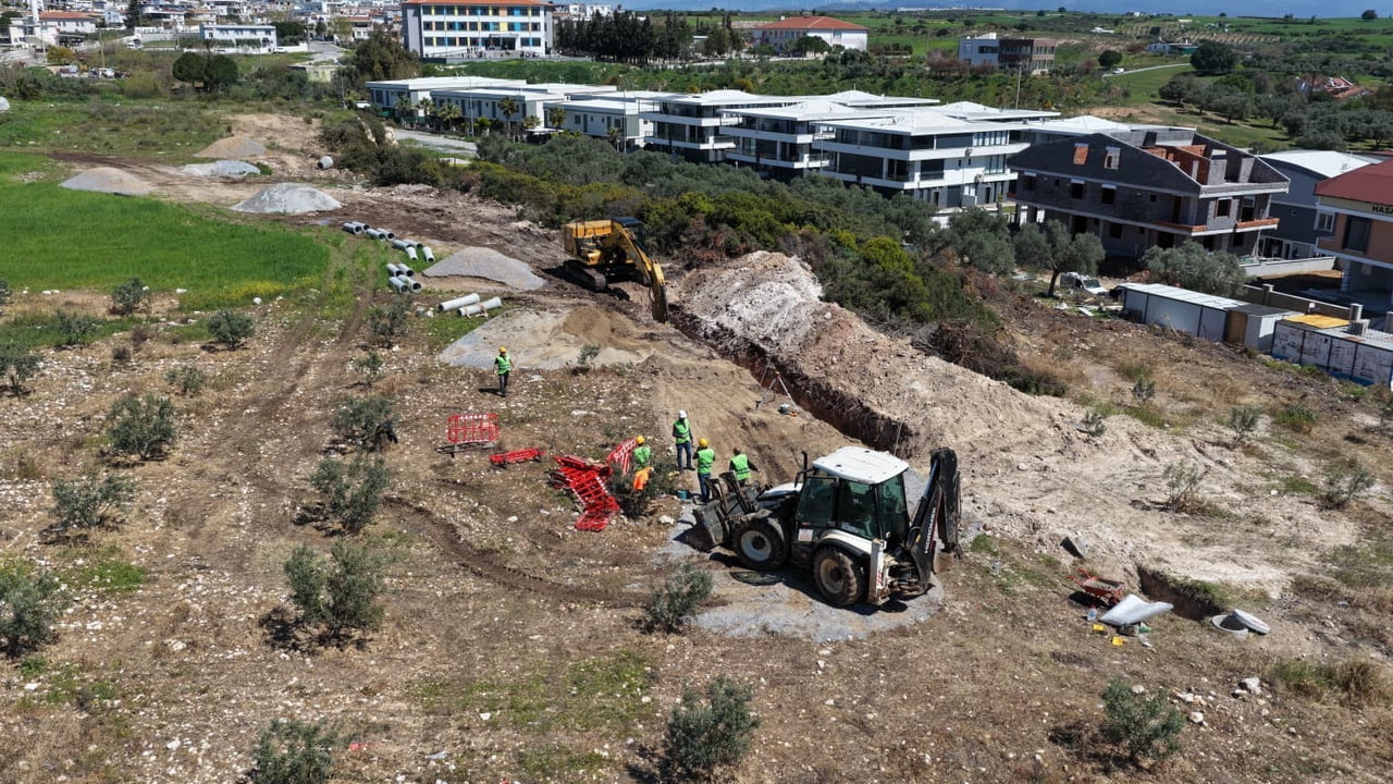 AYDIN BÜYÜKŞEHİR’DEN DİDİM’DE ALTYAPI YATIRIMI