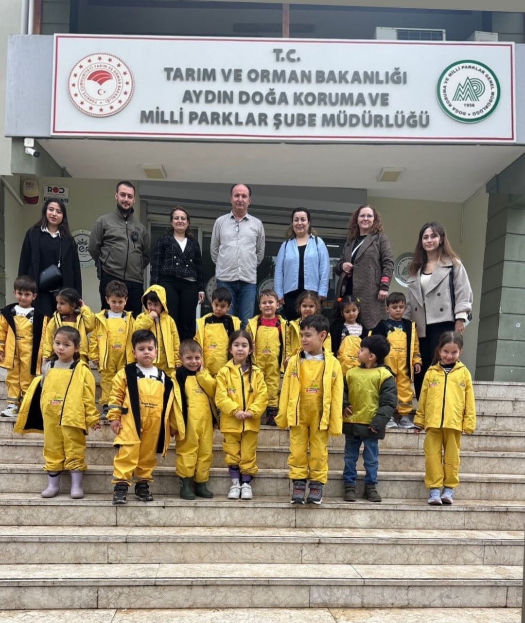 AYDIN’DA ANAOKULU ÖĞRENCİLERİ DOĞA EĞİTİM MERKEZİ’Nİ GEZDİ