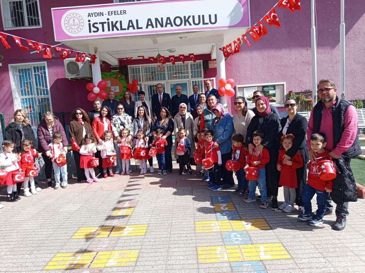 AYDIN’DA ANAOKULU ÖĞRENCİLERİ HÜNERLERİNİ SERGİLEDİ