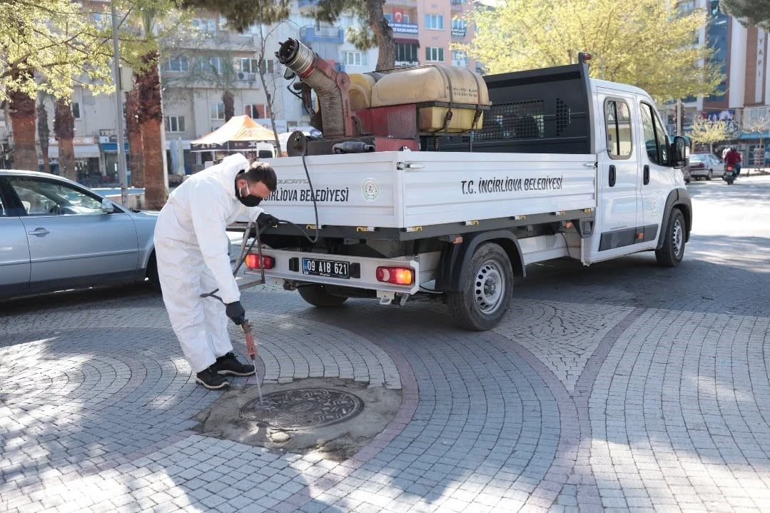 AYDIN’IN İNCİRLİOVA İLÇESİNDE, YAZ AYLARINDA ARTIŞ GÖSTEREN SİVRİSİNEK VE ZARARLI HAŞERELERE KARŞI...