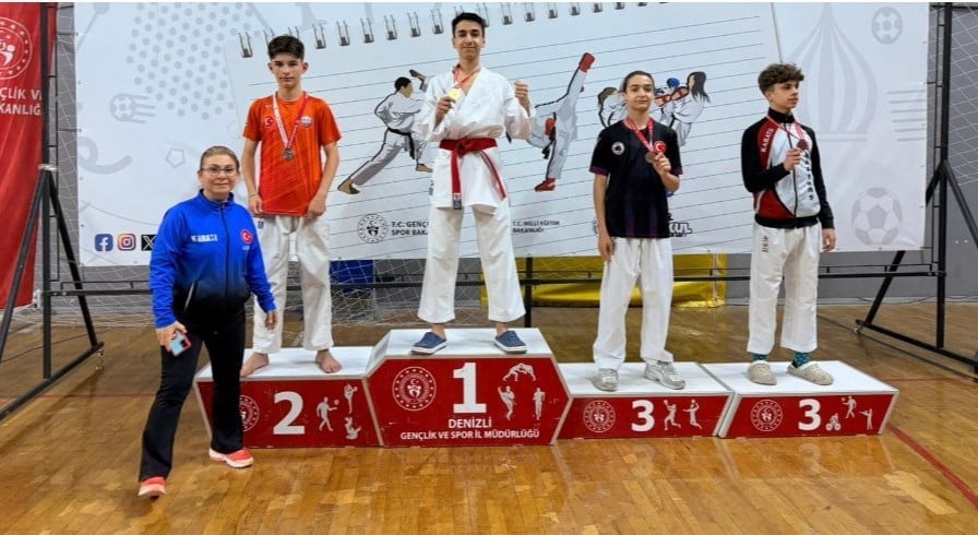 AYDINLI SPORCULAR DENİZLİ’DEN DERECEYLE DÖNDÜ