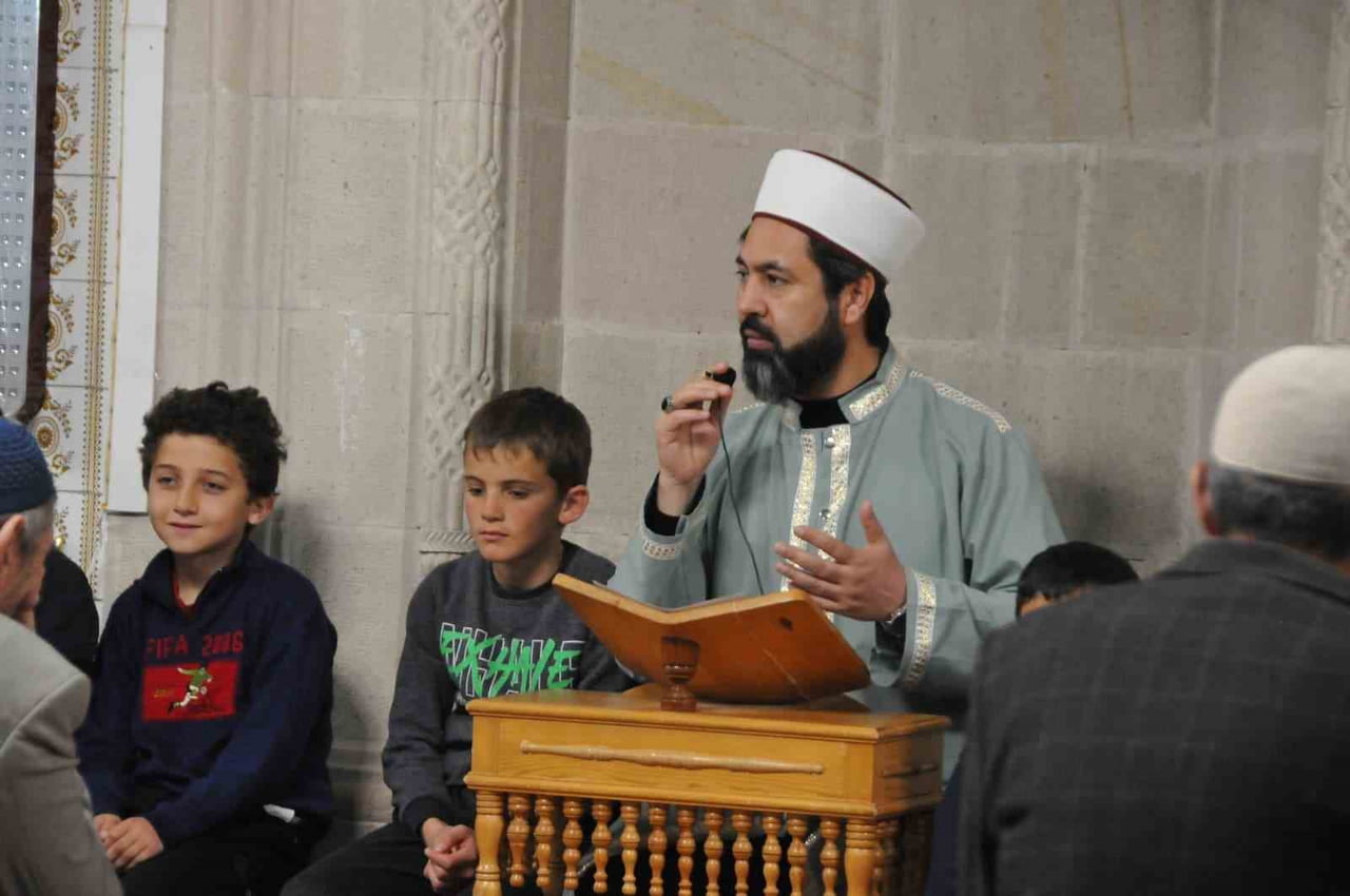 AZİZİYE İLÇE MÜFTÜLÜĞÜ TARAFINDAN  SÖĞÜTLÜ MAHALLESİ CAMİİ’NDE DÜZENLENEN PROGRAMDA KUR’AN-I KERİM...