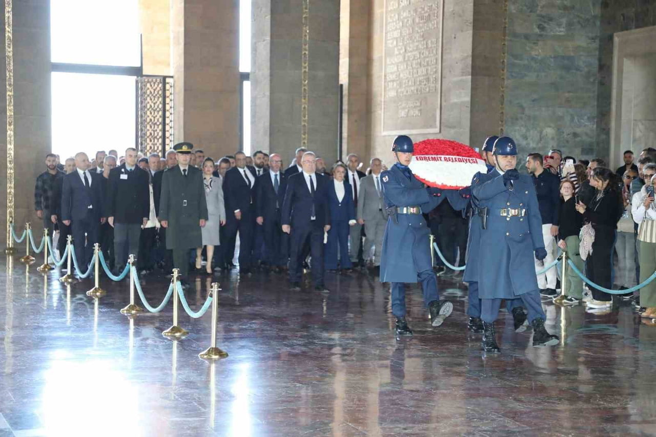 BALIKESİR'İN EDREMİT BELEDİYESİ, TARİHİNDE İLK KEZ BAŞKENT ANKARA’DA DÜZENLENEN RESMİ TÖRENLE...