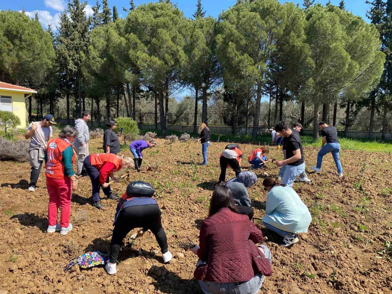 BALIKESİR ÜNİVERSİTESİ EDREMİT MESLEK YÜKSEKOKULU BAHÇESİNDE, SÜRDÜRÜLEBİLİR TARIM VE UYGULAMALI...