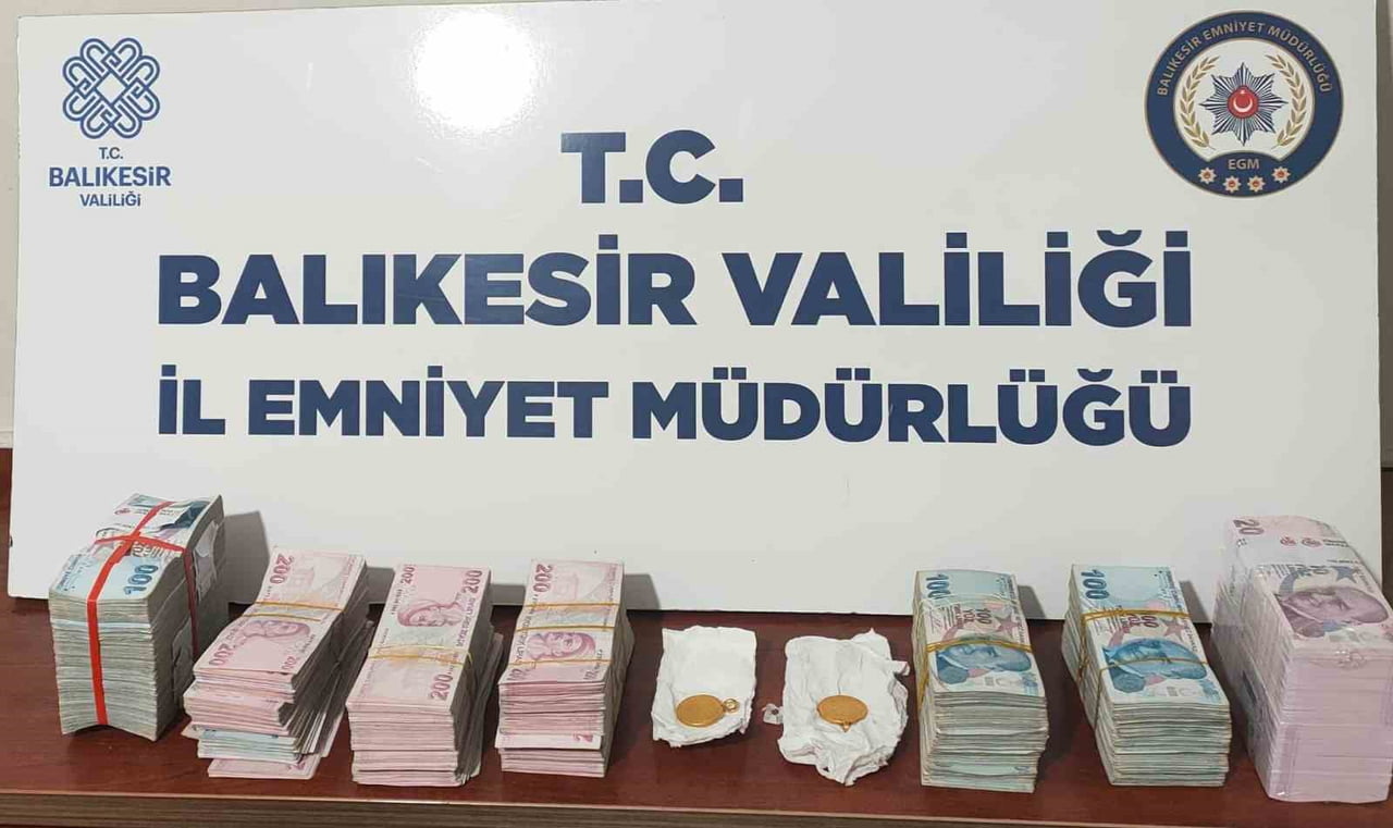 BANDIRMA’DA SAHTE ALTIN VURGUNU, 217 BİN TL’LİK DOLANDIRICILIK